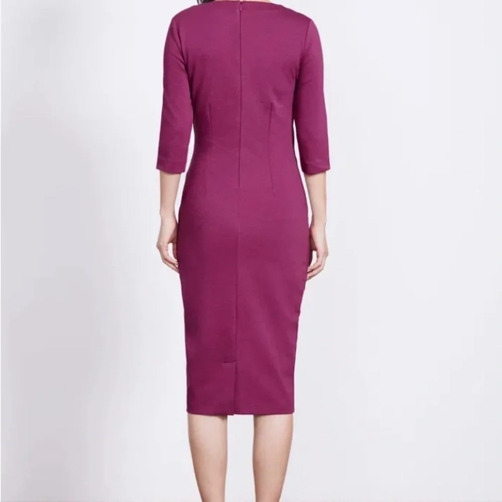 Boden Connie Ponte Dress (6R) Magenta - Picture 10 of 13